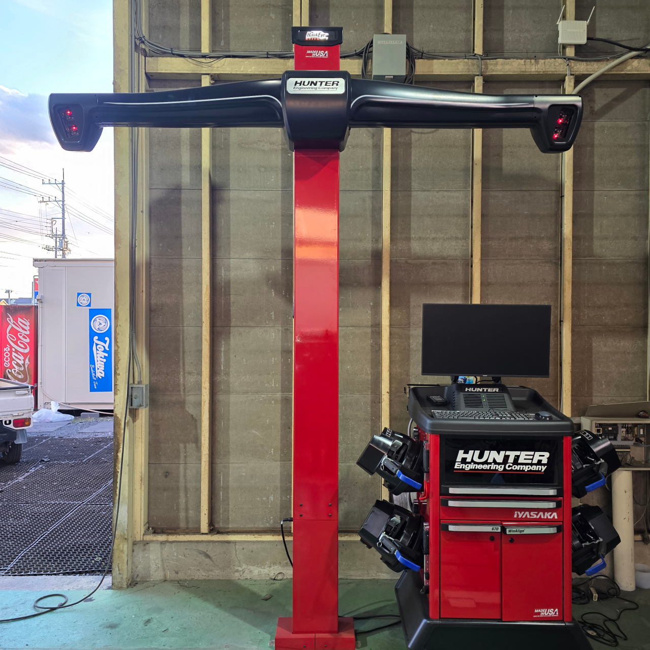 新型アライメントシステム 導入しました。